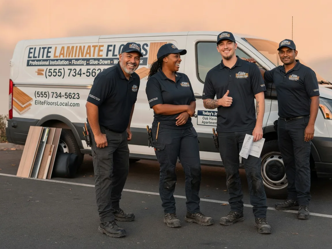 Laminate flooring installation company in Berlin, OH